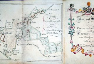 Plan and Survey Book of Heawood Demesne 1789 Reproduced by kind permission of the Chetham's Library, Manchester